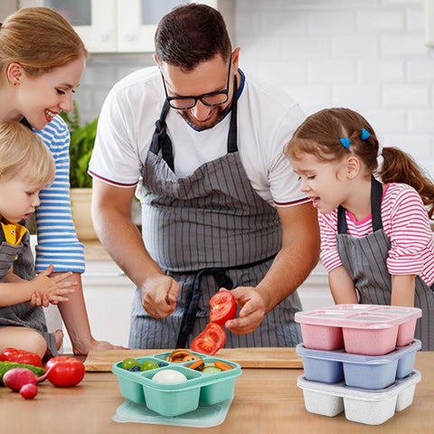 Caperci diseño durable reutilizable para comidas escolares y de trabajo.