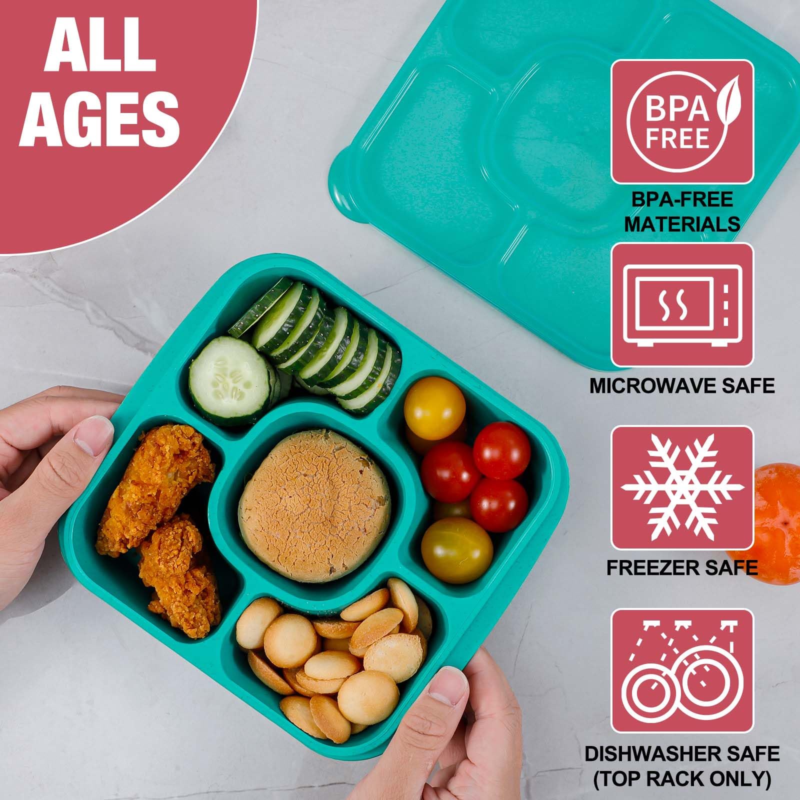Caperci Original Bento apto para microondas permite recalentar comidas rápidamente.
