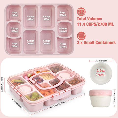 Caperci Snackle Box apto para lavavajillas, limpieza sencilla.