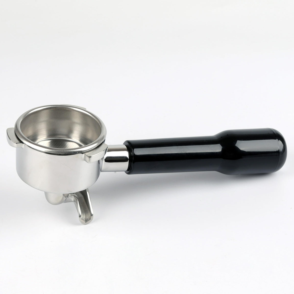CAPFEI portafiltro 54mm con doble boquilla para espresso rápido en casa.