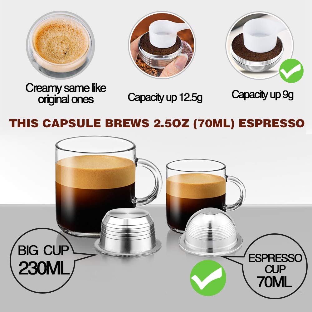 CAPMESSO espresso crema suave en taza con capsula recargable