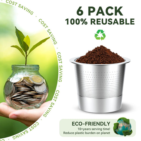 CAPMESSO K-Cup con capacidad de 10 g para café o té.
