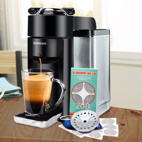 CAPMESSO tapas aluminio 64 mm aptas para alimentos para uso doméstico.