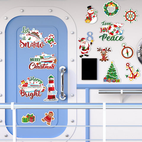 Capoda imán Navidad copo nieve refrigerador, atrae miradas y anima la cocina.