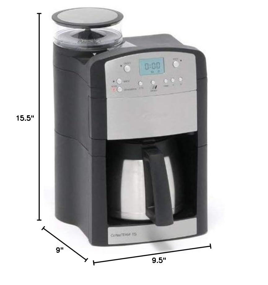 Capresso 465 limpieza sencilla para mantener sabor y aroma.