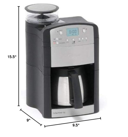 Capresso 465 limpieza sencilla para mantener sabor y aroma.