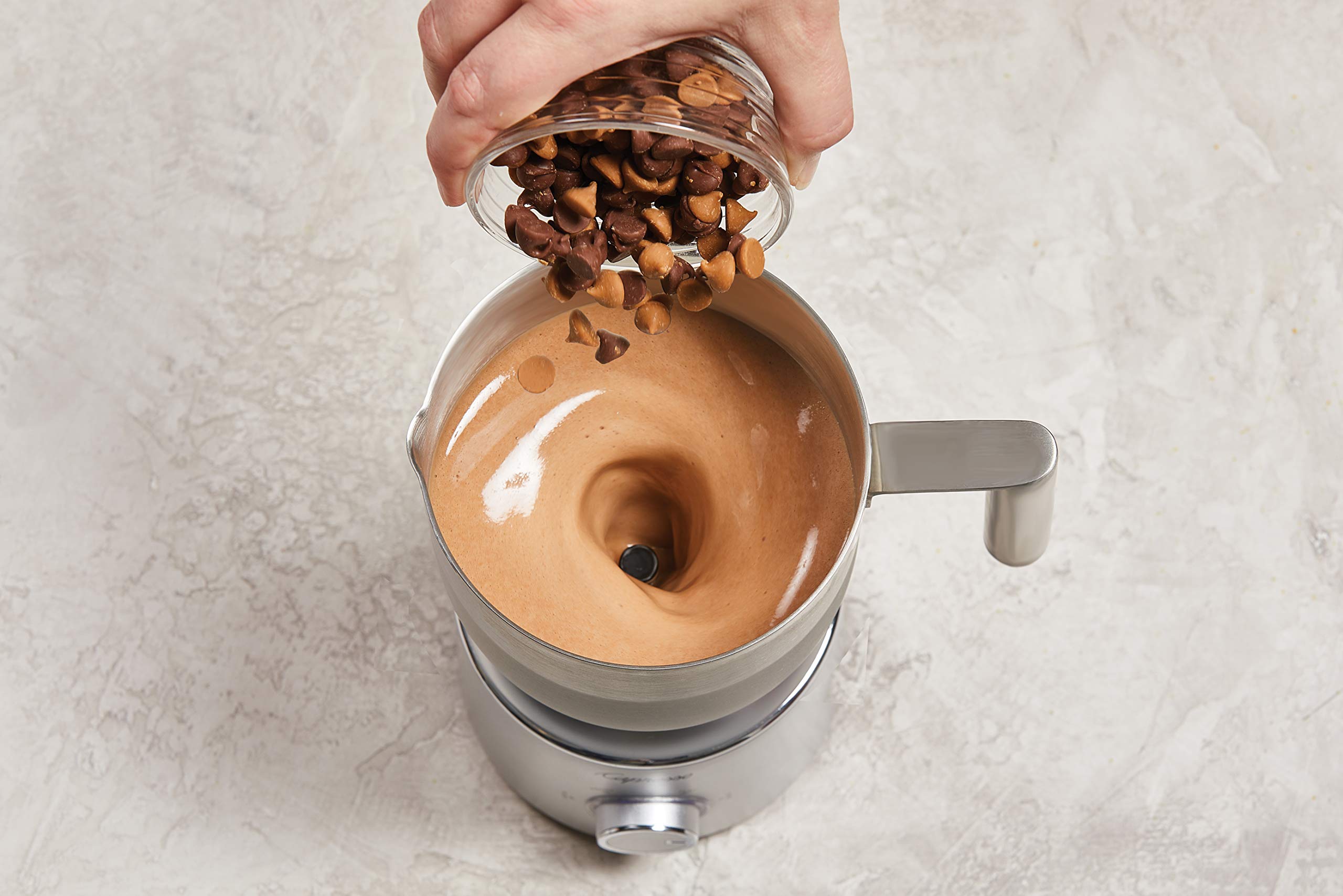 Capresso Froth Select capacidad para calentar 20 onzas