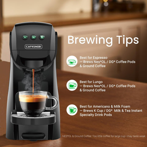 CAPXSNOB Warriors1, té negro como alternativa al café