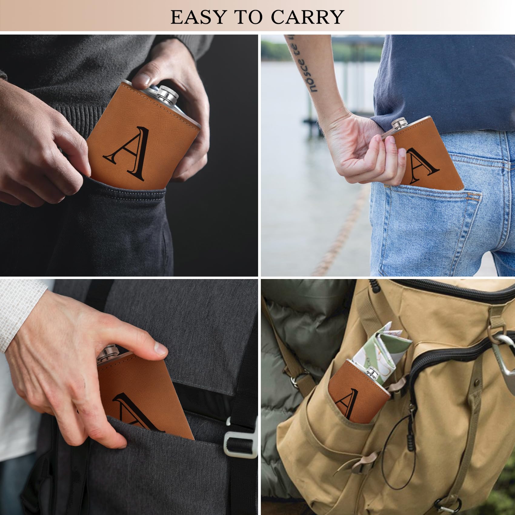 CARAKNOTS accesorio de cuero elegante, regalo ideal para caballeros.