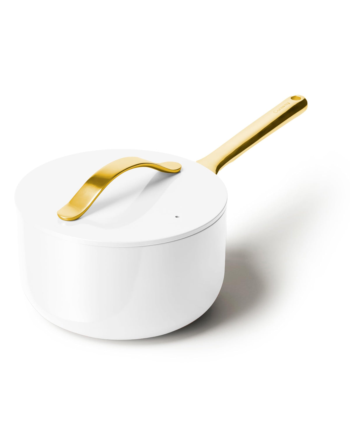 Caraway cazo cerámico de 3 cuartos con tapa para risotto perfecto