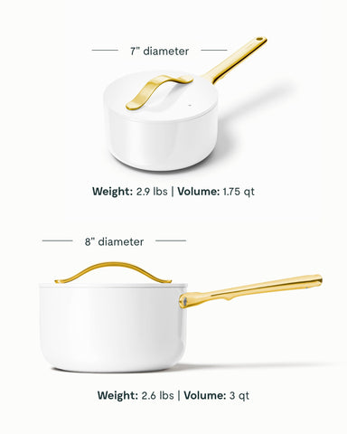Caraway cazo cerámico libre de PTFE y PFOA para seguridad en la cocina