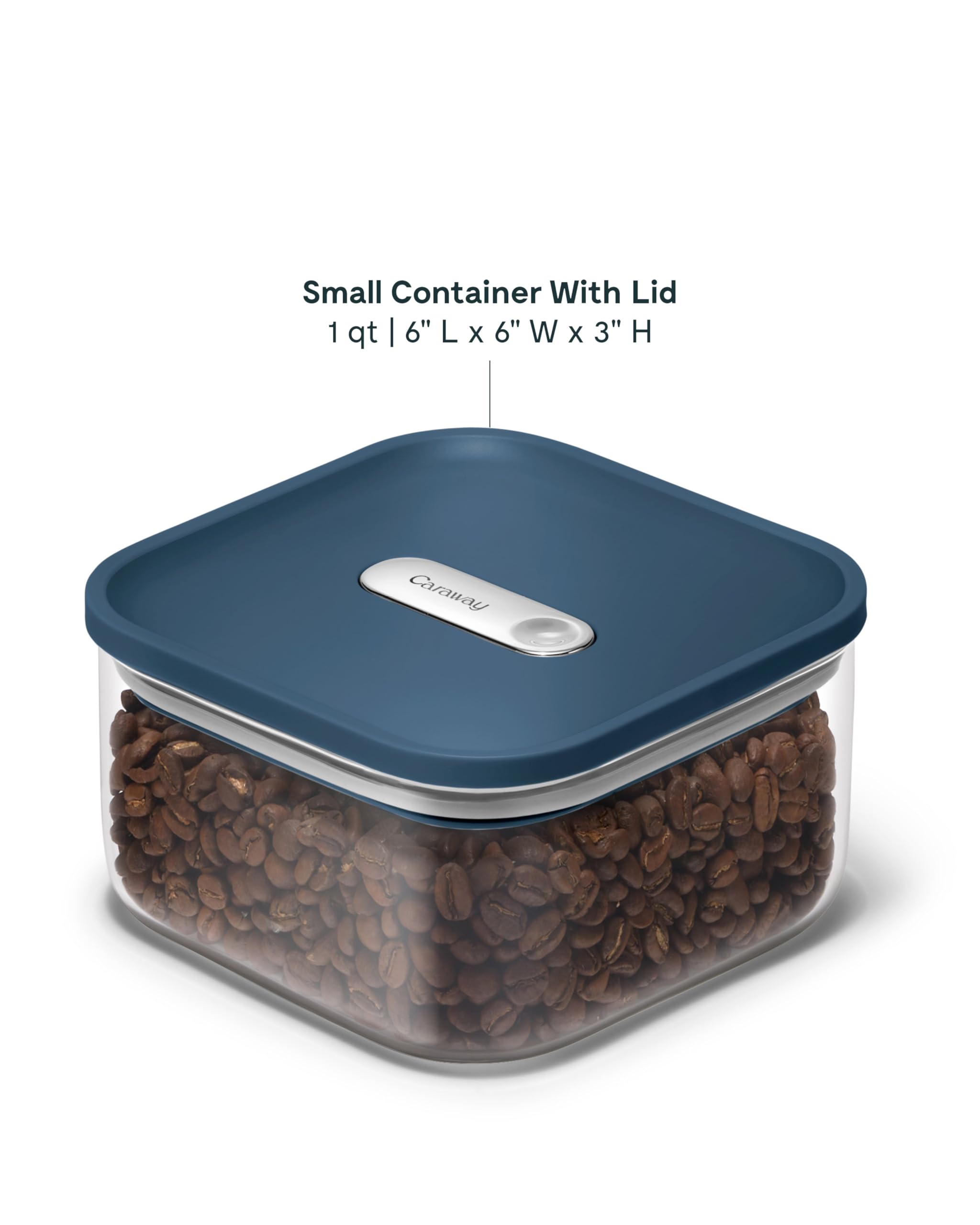 Caraway contenedor 1qt fácil de lavar a mano