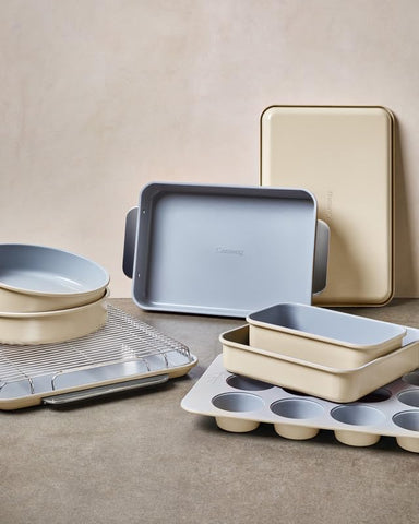 Guardado en organizador con molde Caraway para cocina ordenada.