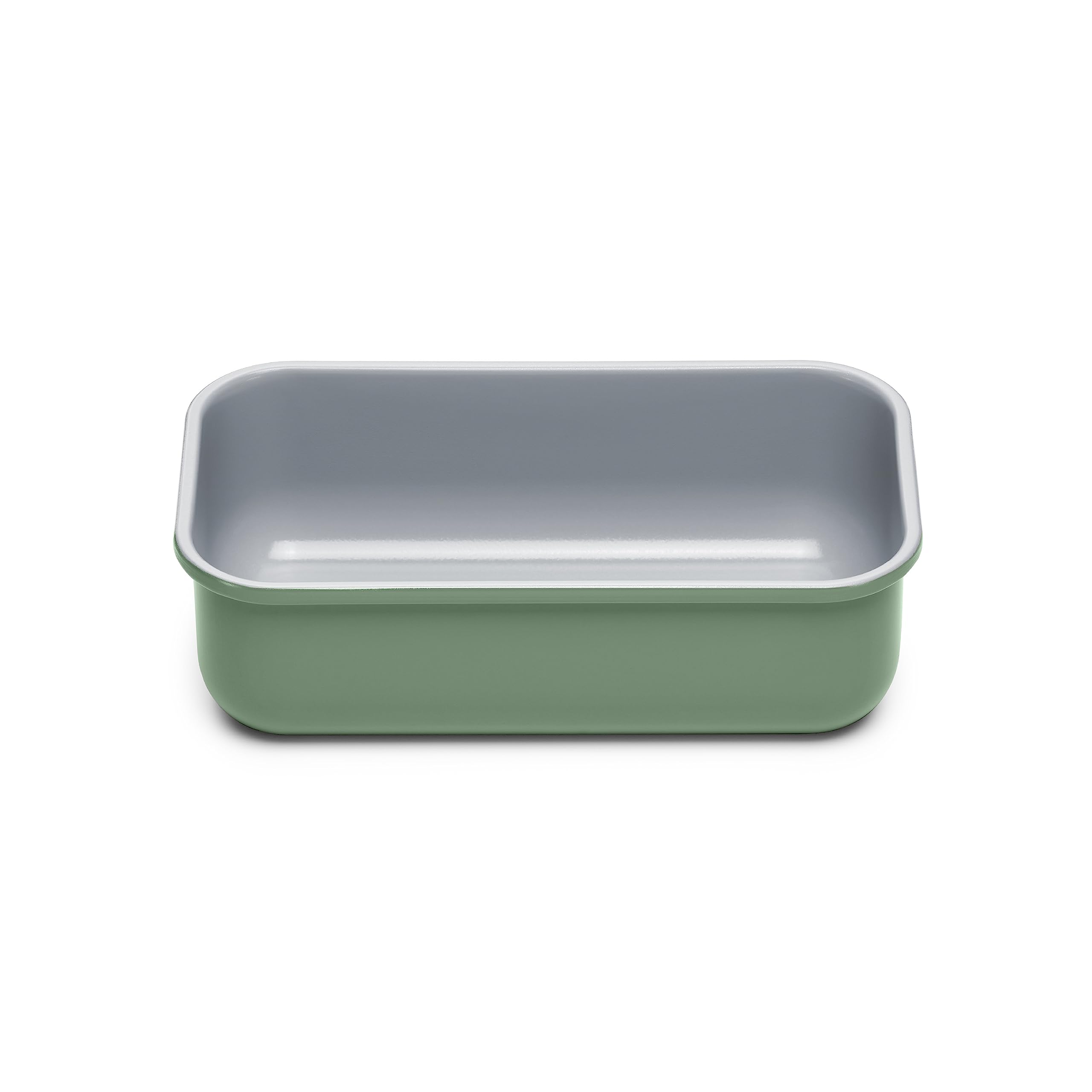 Caraway molde pan 1 libra verde salvia, antiadherente y fácil desmoldado.