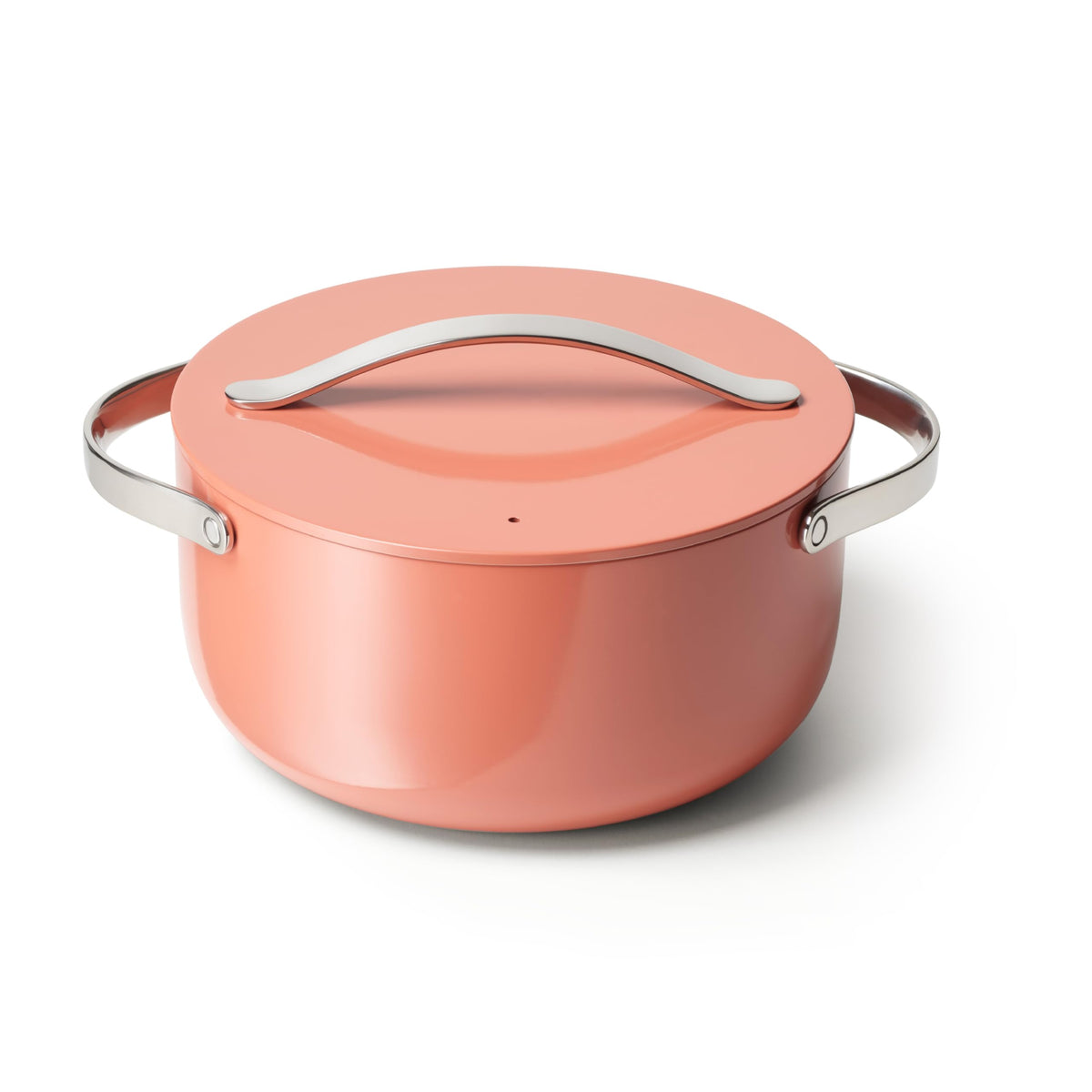 Caraway olla holanda cerámica 6,5 qt con recubrimiento antiadherente natural para cocinar con menos aceite.