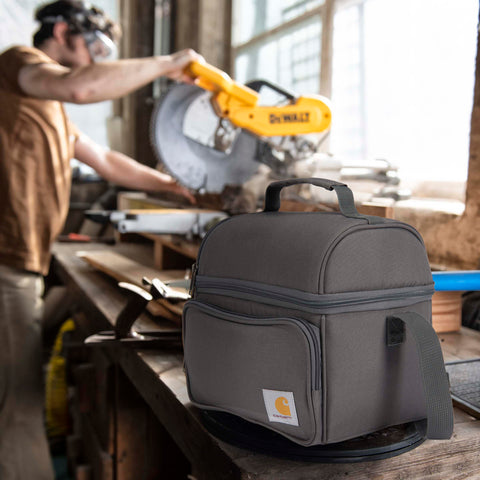 Carhartt lonchera con asas resistentes, transporte fácil durante actividades