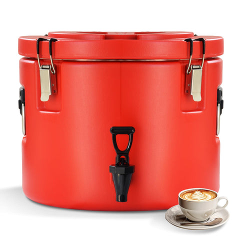 Carivia dispensador 20L con interior de acero y grifo fácil de servir.