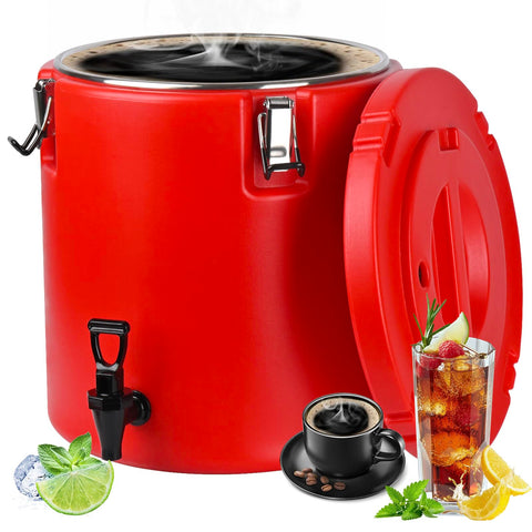 Carivia dispensador 8 galones con interior de acero 304 mantiene bebidas neutras.