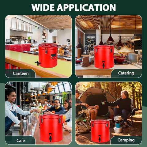 Uso multifuncional para café, té, jugos y sopas.