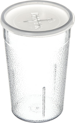 Carlisle 55018107 vaso de uso casual para cafetería y buffet.