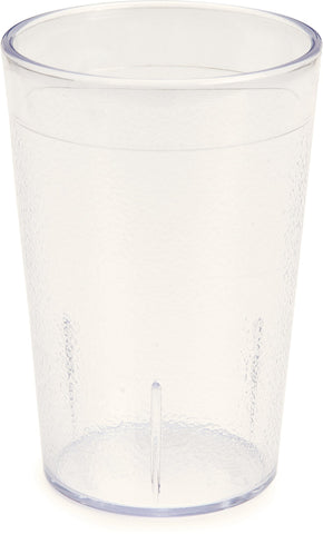 Vaso 8 oz claro para bebidas frías en buffets con Carlisle.