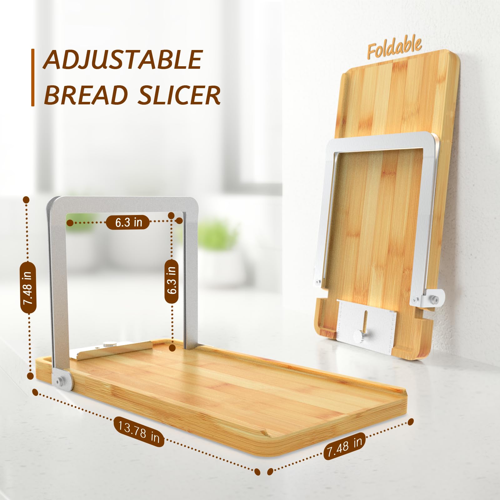 Guía CAROCUT para pan de 6,3 pulgadas con precisión.