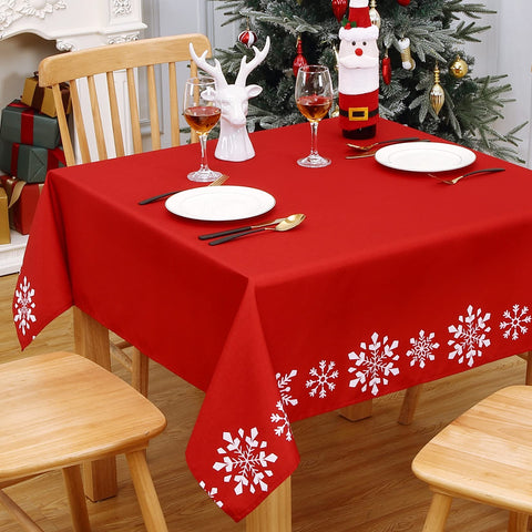 CAROMIO mantel navidad uso interior-exterior, ideal para fiestas y cenas.