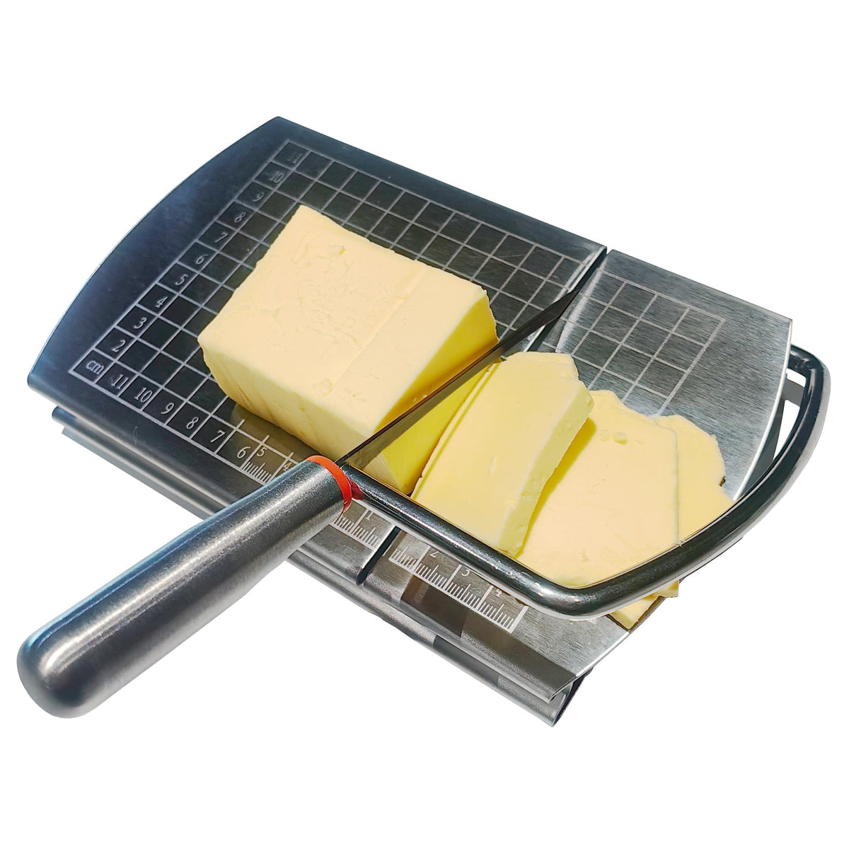 CARONIN cortador de queso multifunción con hoja para rebanar suavemente