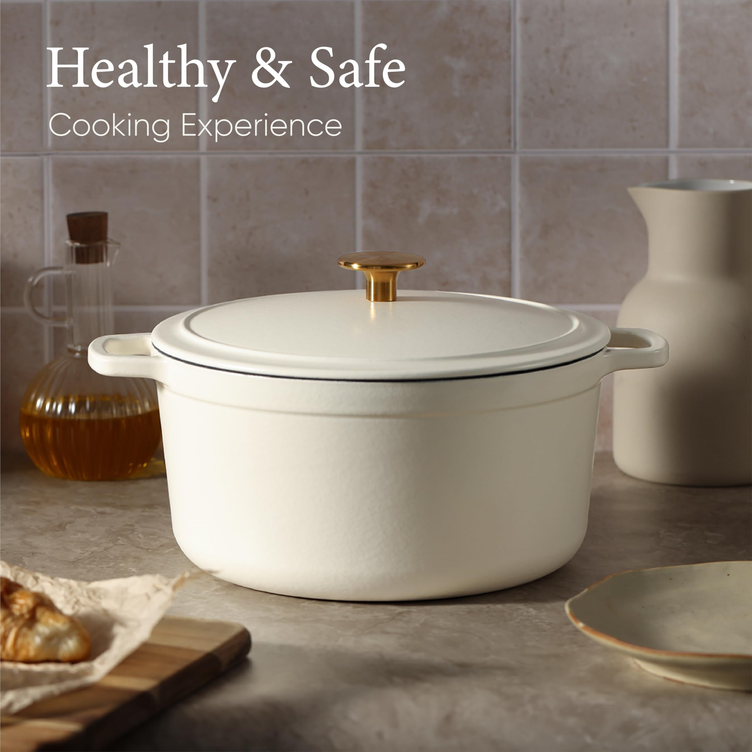 CAROTE 5QT diseño clásico: estilo y ergonomía en la cocina.