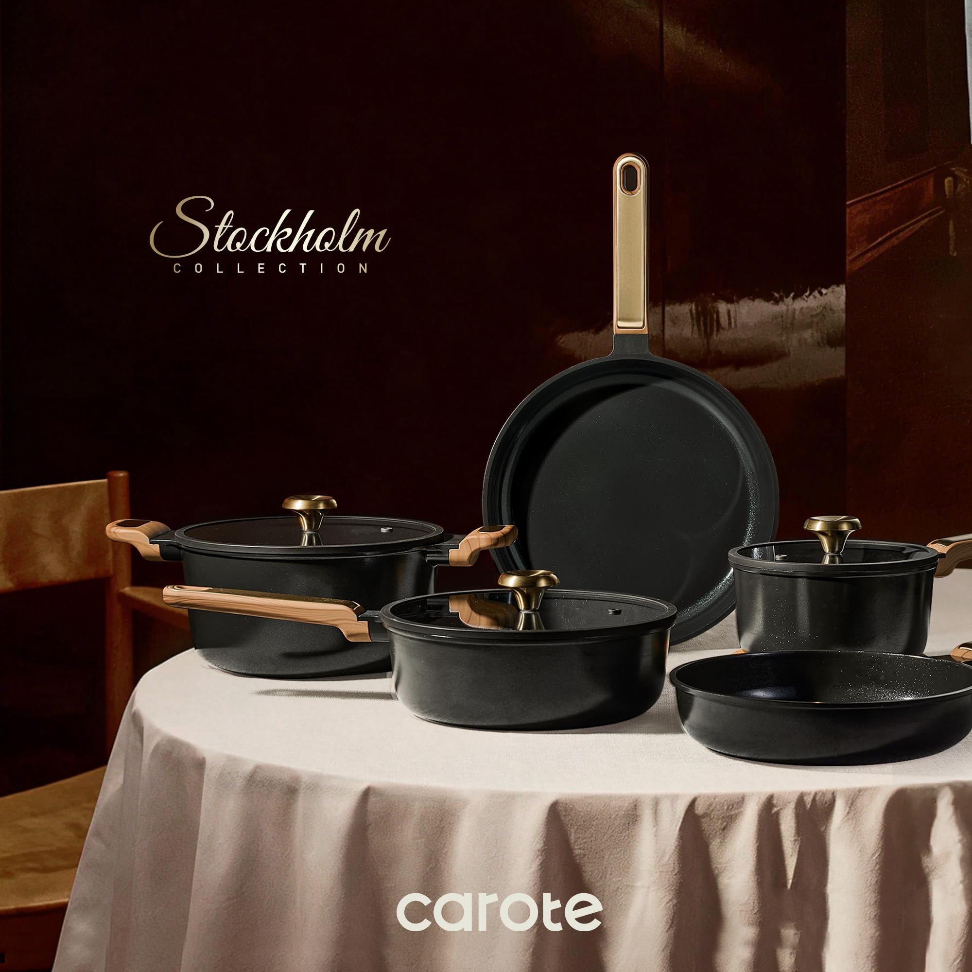 CAROTE accesorios: espátula y protectores para cuidar la antiadherencia