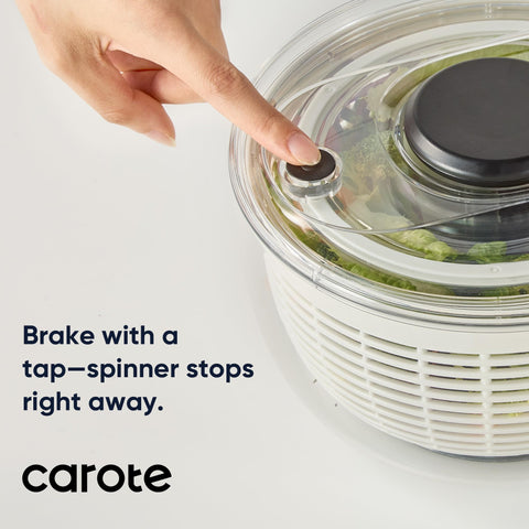 CAROTE apto para lavavajillas en estante superior.