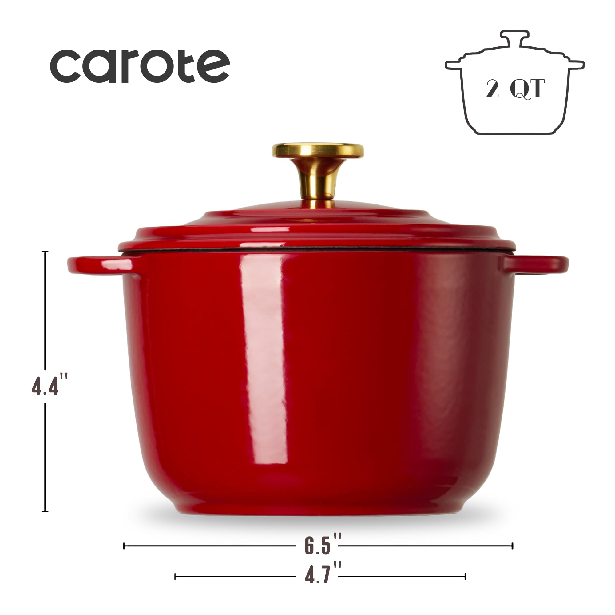 CAROTE asa doble para manejo seguro y cómodo
