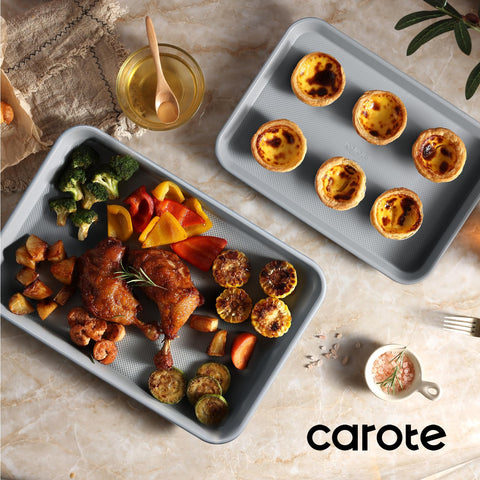 Bandejas aptas para horno CAROTE uso diario