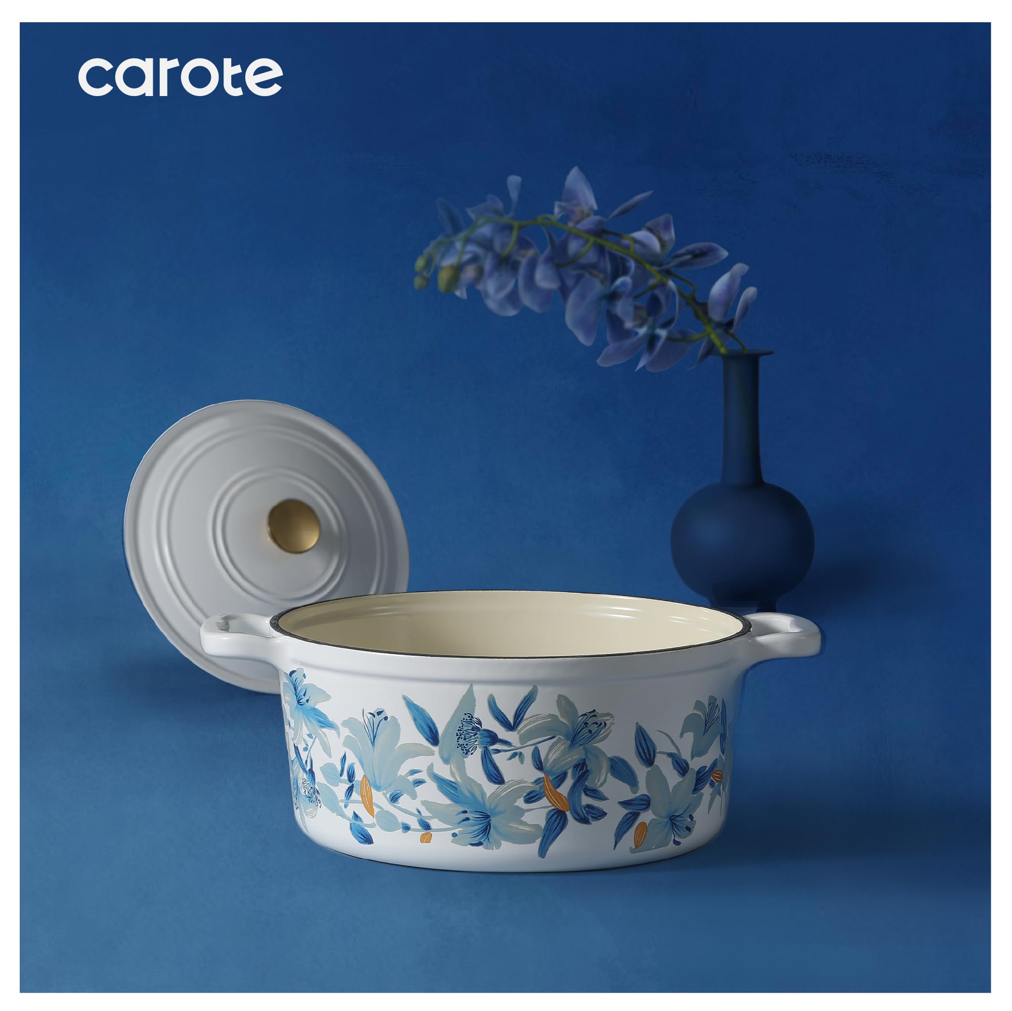 Olla CAROTE compatible con todos los estufas, ideal para inducción y gas.