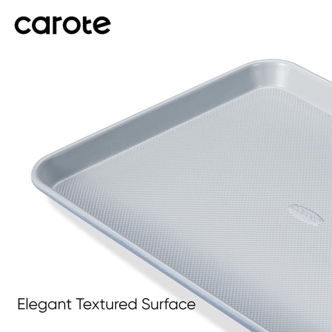 Conjunto apilable de 3 bandejas CAROTE para ahorrar espacio