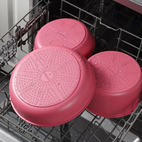 CAROTE conjunto completo de ollas y sartenes cerámicas para cocinar en casa.