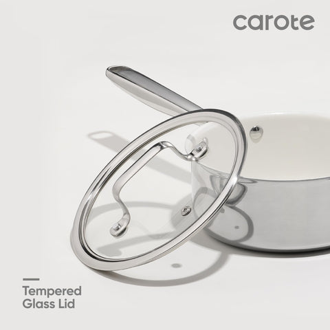 CAROTE construcción triple capa acero inoxidable garantiza calor parejo