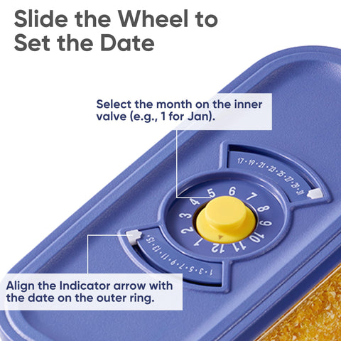 CAROTE contenedor rectangular 0.4QT con tapa para snacks.