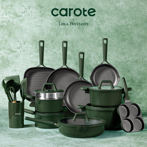 CAROTE contenedor y utensilios para un juego completo y ordenado