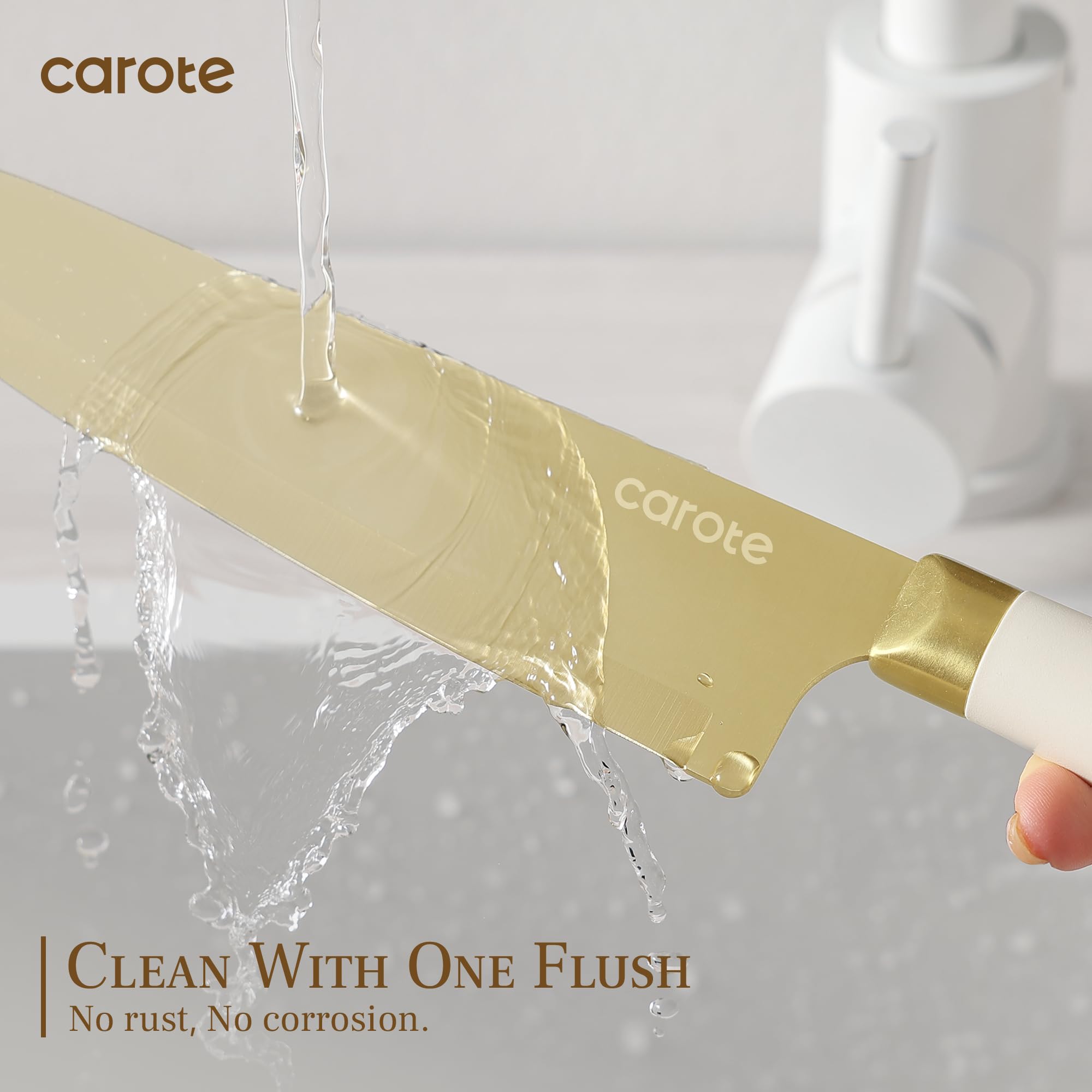 Cuchillo CAROTE santoku 7 pulgadas para verduras y proteínas