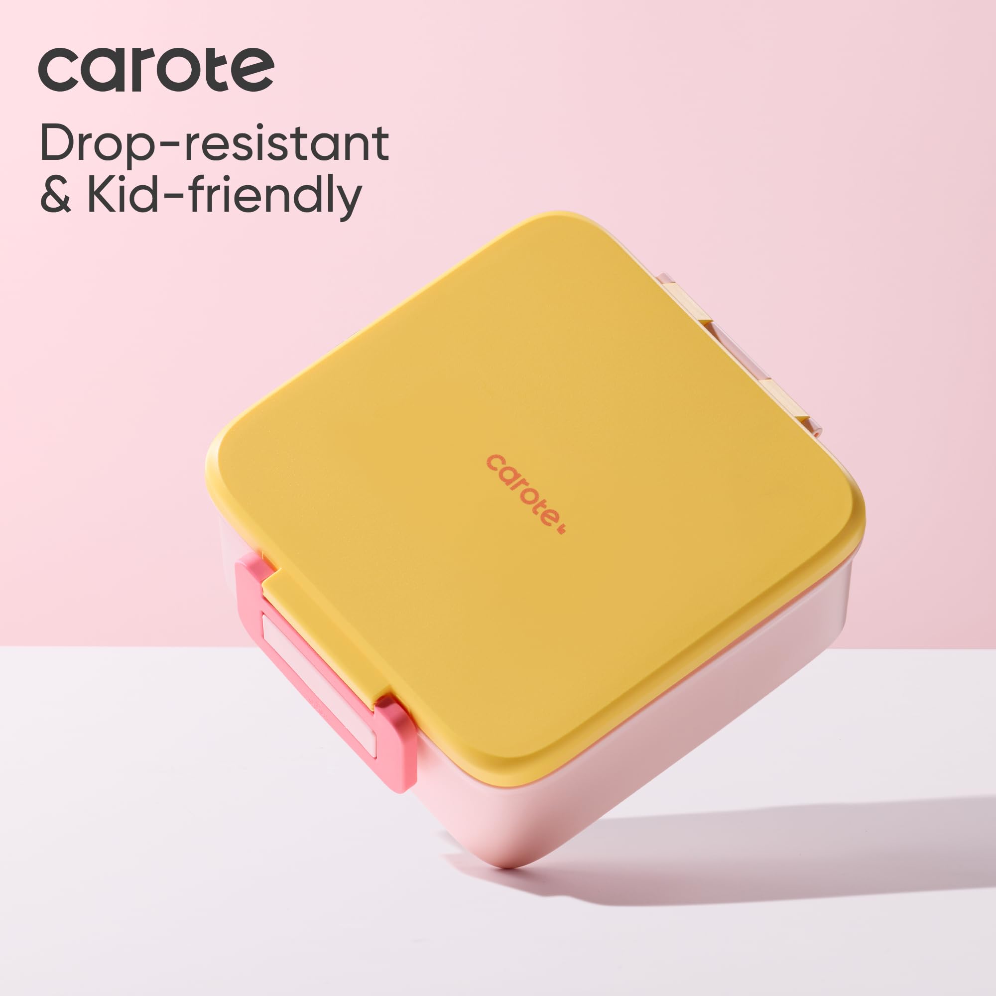 CAROTE pegatinas decorativas incluidas para personalizar el almuerzo