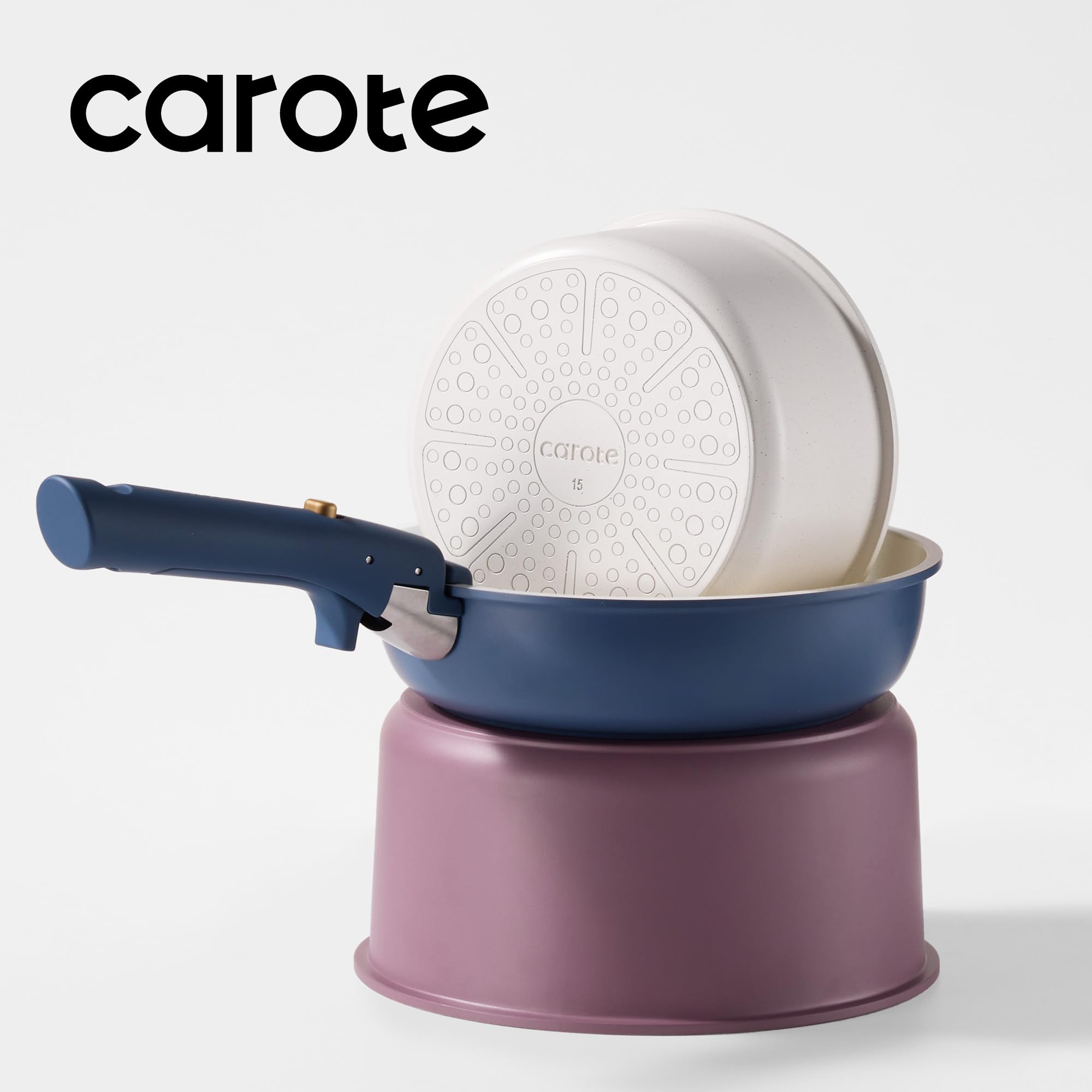 Mango desmontable CAROTE facilita almacenamiento y limpieza