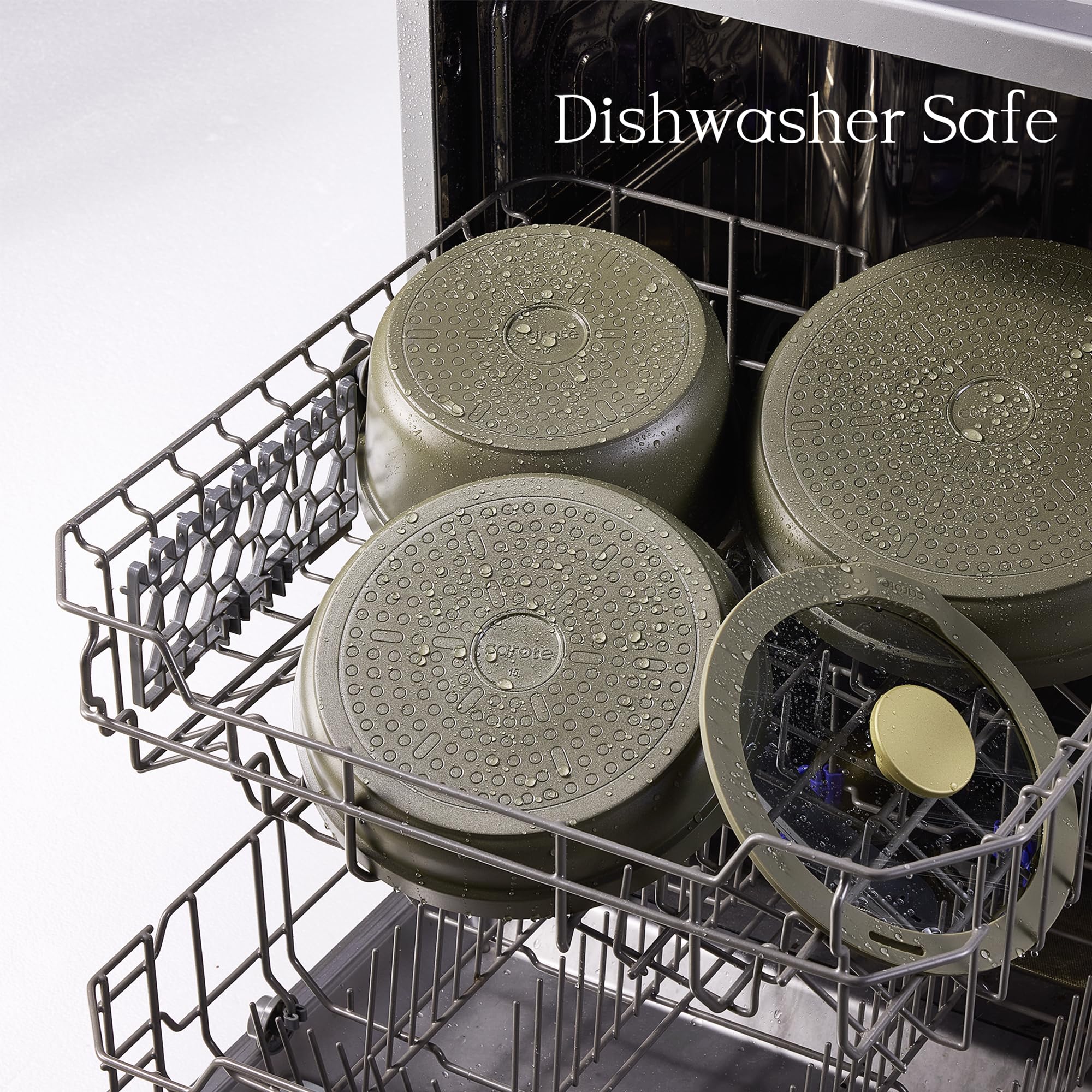 CAROTE mango desmontable para guardar y limpiar con facilidad.