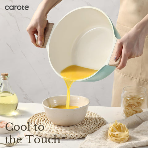 CAROTE olla de 2,5 qt con tapa para guisos ligeros.