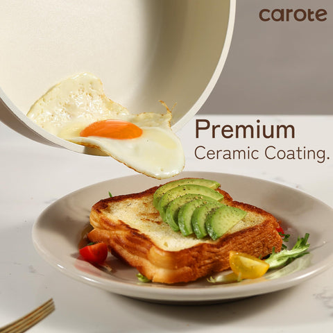 CAROTE olla de 2 cuartos con tapa para hervir y conservar sabores