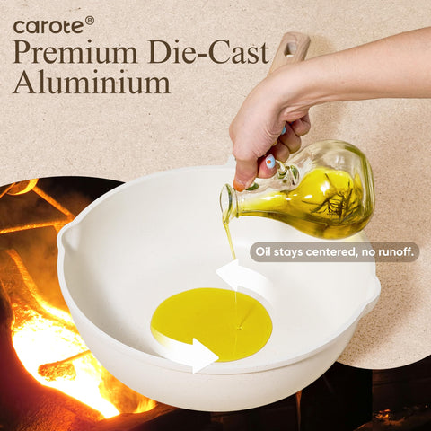 Olla CAROTE de 4 cuartos con tapa perfecta para guisos