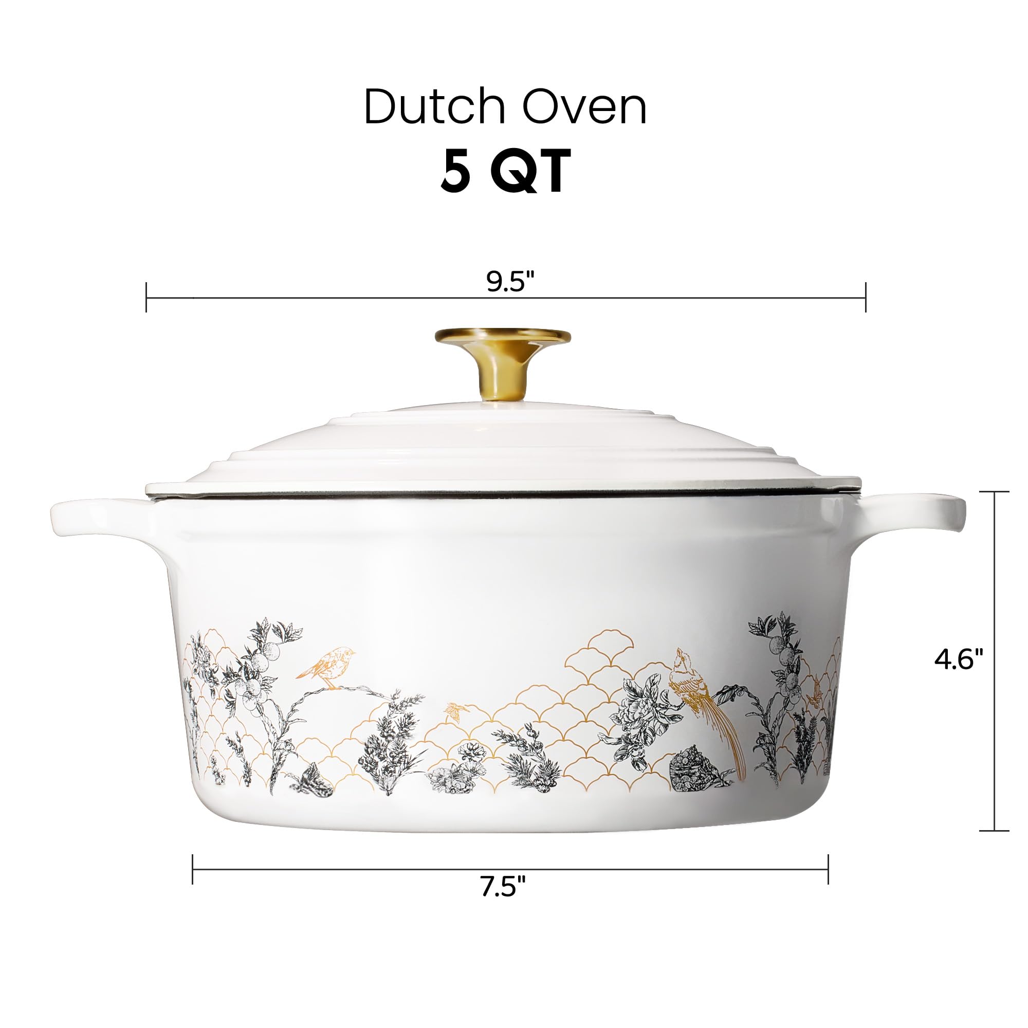 CAROTE olla esmaltada con tapa de condensación para sabores intensos.