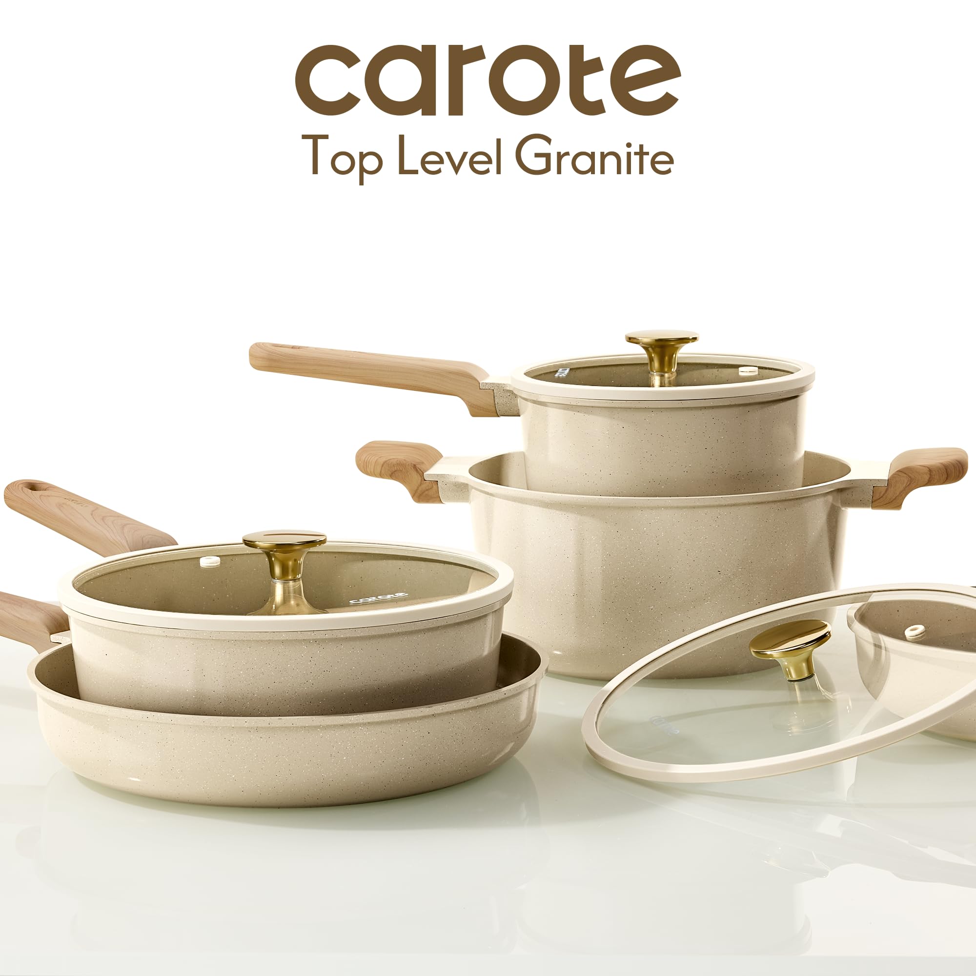 CAROTE protectores de sarten para almacenamiento de superficies