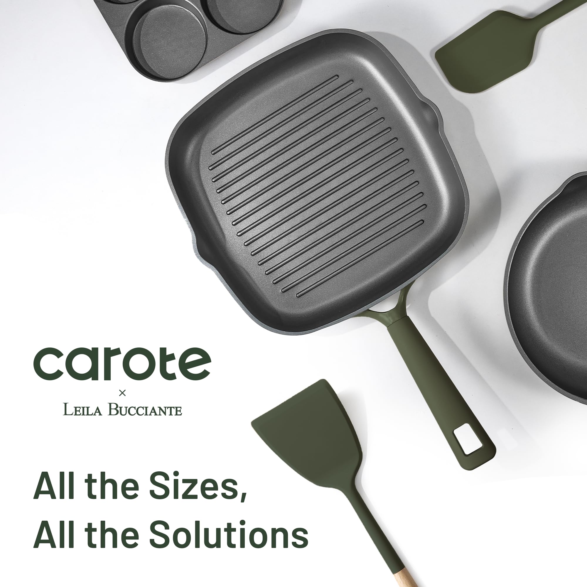 CAROTE protectores de sartenes 9 unidades para almacenamiento seguro