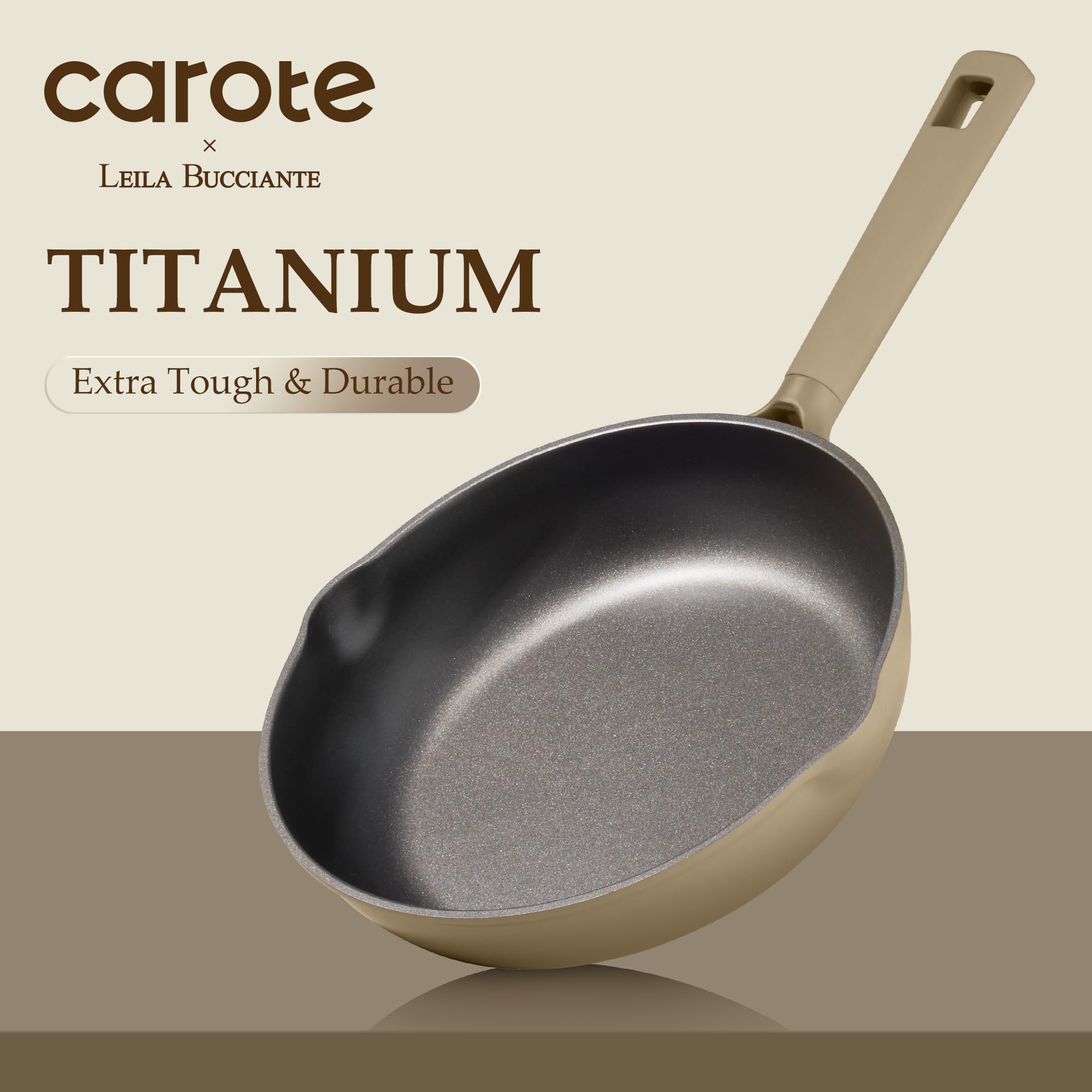 CAROTE olla 2qt con tapa para recetas diarias